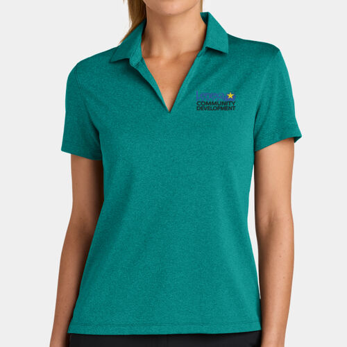 Nike Polo Dri-Fit Poly - Women's Dri FIT Smooth Heather Polo Thumbnail