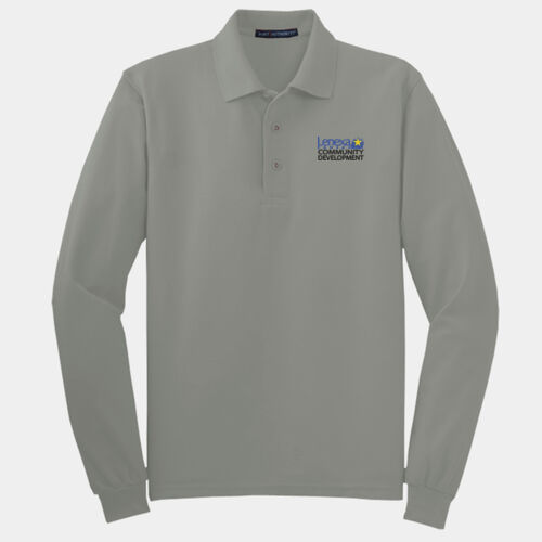  Port Authority® Tall Silk Touch™ Long Sleeve Polo TLK500LS Thumbnail
