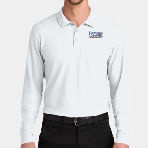 K200LS  Port Authority® Wearever Signature Pique Long Sleeve Polo Thumbnail